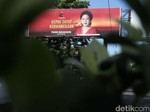 Baliho Puan Vs Kaesang, Elite PDIP Pastikan Bukan Kontestasi