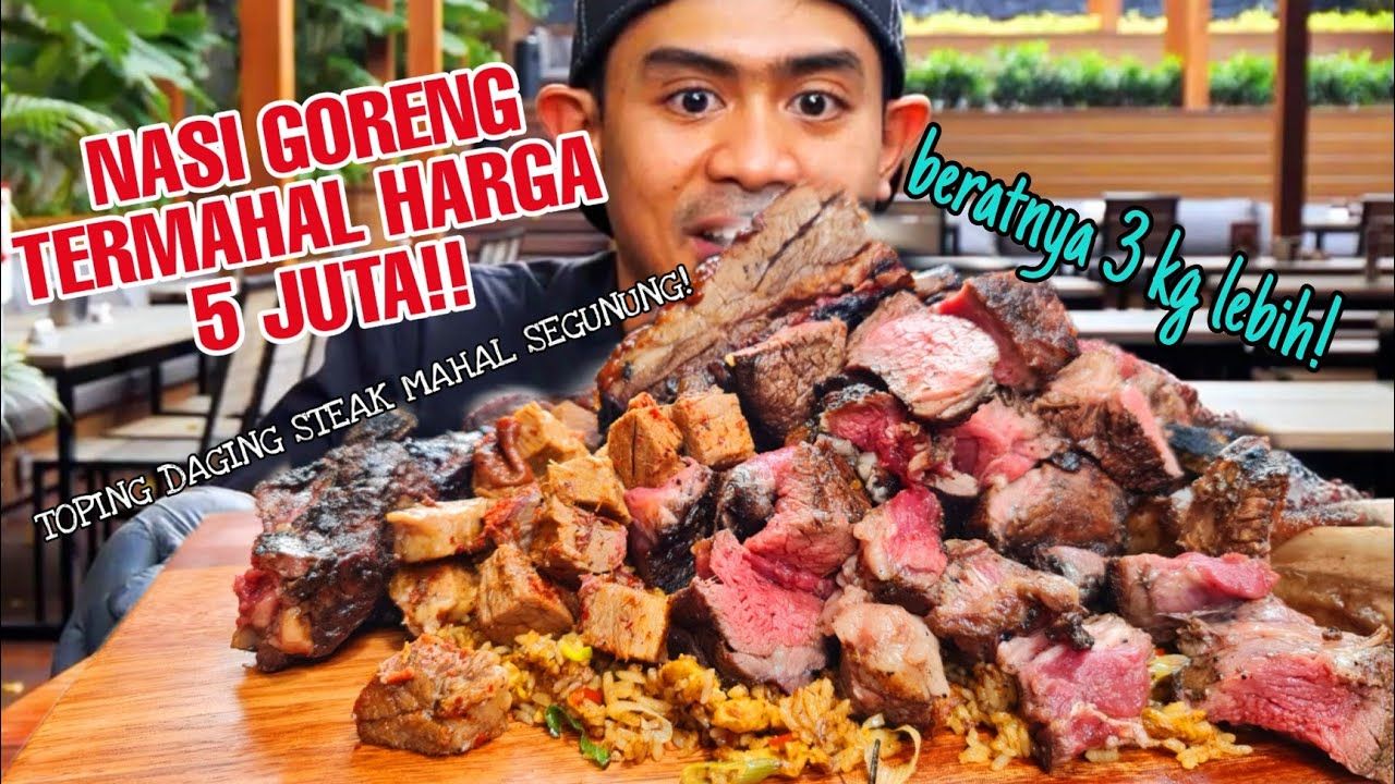 Bikin Kantong Kering, Nasi Goreng Mahal Ini Harganya Capai Jutaan Rupiah!