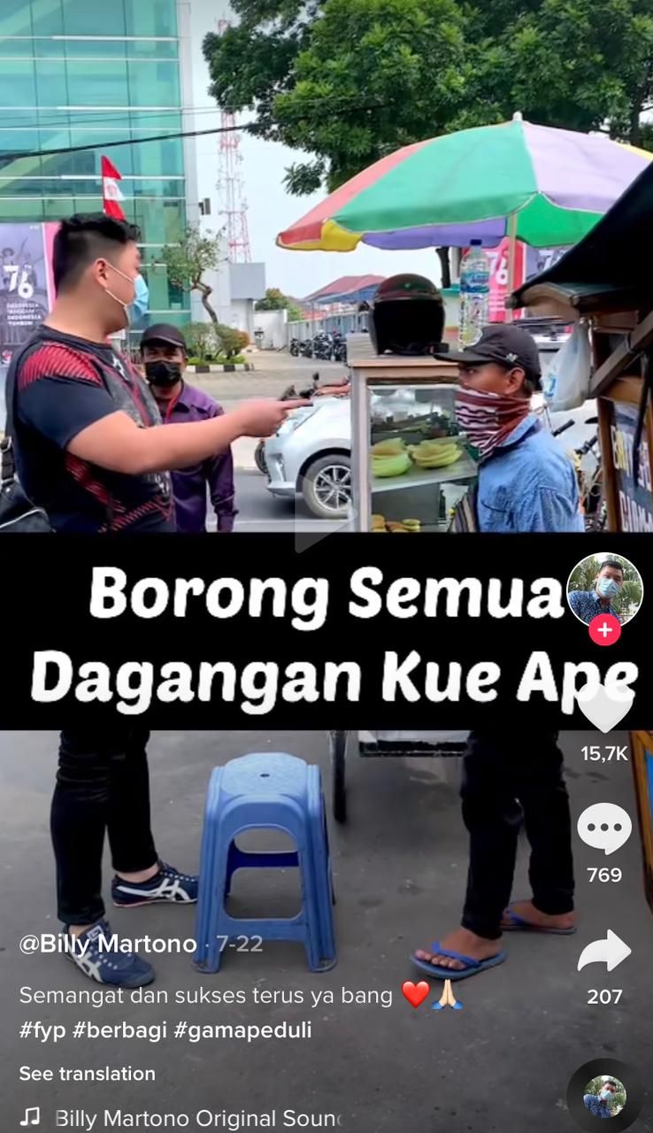 Billy Martono 'Crazy Rich Cilegon' Tak Gengsi Jualan Ayam Geprek, Pisang Goreng dan Kopi
