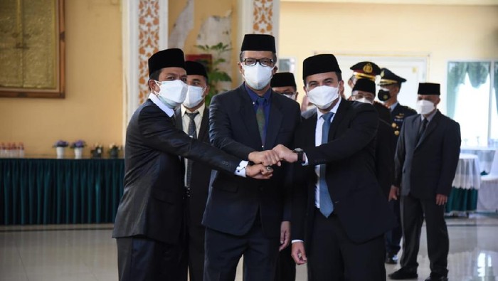 Dadang-Sahrul kembali muncul di publik bersama usai diisukan pecah kongsi