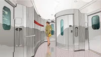 Shinkansen baru bukanlah kereta pertama di Jepang yang disebut Kamome. Nama tersebut telah digunakan di beberapa kereta di Kyushu barat, terutama kereta ekspres terbatas yang beroperasi antara Nagasaki dan Kyoto mulai tahun 1961.