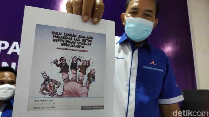 DPD Partai Demokrat Jawa Tengah mengadukan Wakil Menteri Desa, Pembangunan Daerah Tertinggal dan Transmigrasi Budi Arie Setiadi ke Polda Jawa Tengah