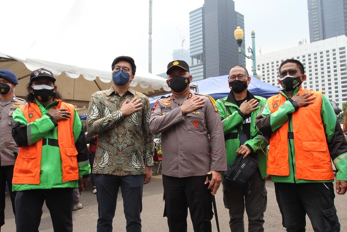 Dukung Vaksinasi Merdeka, Gojek Gratiskan GoRide-GoCar untuk Relawan