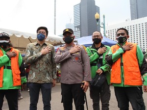 Dukung Vaksinasi Merdeka, Gojek Gratiskan GoRide-GoCar untuk Relawan