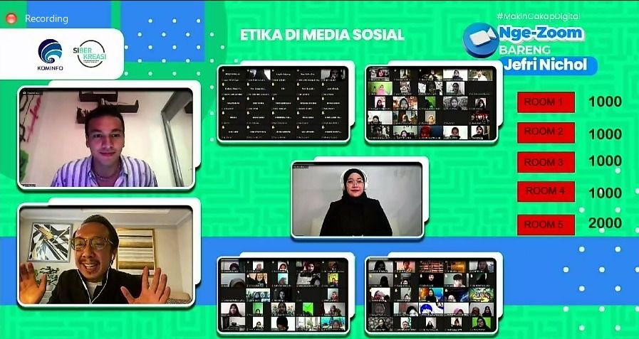 Ernest Prakasa dan Jerfri Nichol Bicara soal Kreativitas Digital