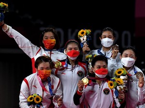 Arti dan Makna Buket Bunga untuk Greysia/Apriyani di Olimpiade Tokyo