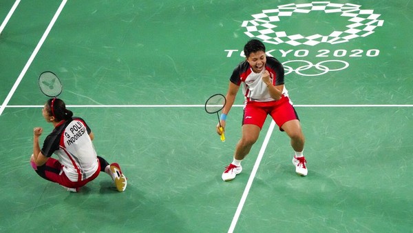 Bangga, Akhirnya Greysia/Apriyani Raih Emas Olimpiade Tokyo