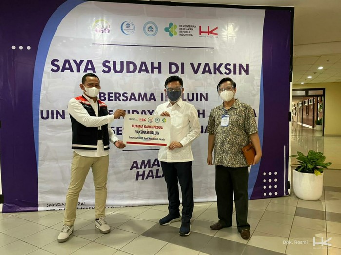 Hutama Karya Dukung Vaksinasi bagi Tenaga Pendidik di Kampus