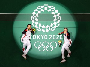Greysia/Apriyani Raih Emas di Olimpiade Tokyo, Sri Mulyani Ikut Nangis