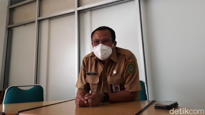 Kepala Dinas Kesehatan Bantul Agus Budi Raharja, Senin (2/8/2021).