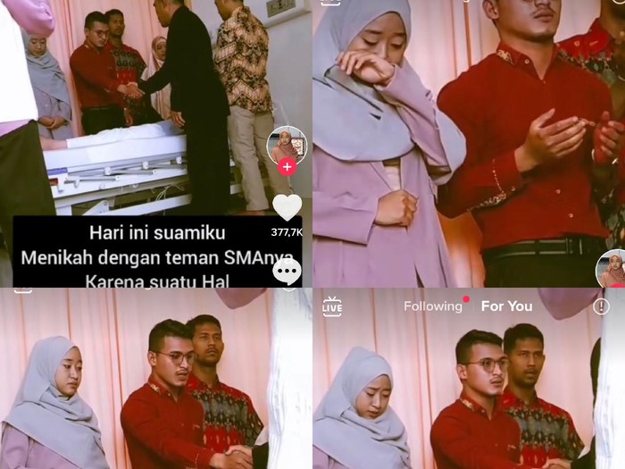 Viral Istri Jadi Saksi Suami Nikah Lagi Dengan Mantannya Ternyata Bohongan