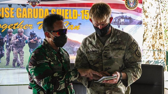 Latihan gabungan Garuda Shield yang diikuti prajurit TNI AD dan US Army (Photos courtesy of the U.S. Army)