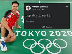 Ketika Anthony Ginting Jadi Super Saiya