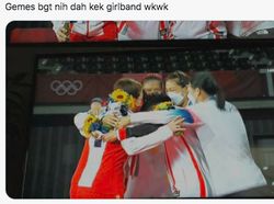 Meme Penambah Imun Usai Greysia/Apriyani Raih Emas