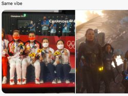 Meme Penambah Imun Usai Greysia/Apriyani Raih Emas