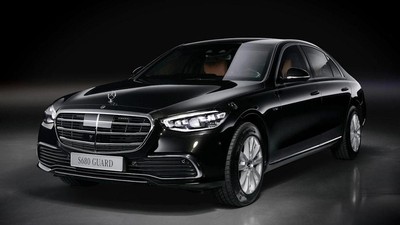Mobil Anti Peluru Mercedes-Benz yang Tahan Peluru AK-47