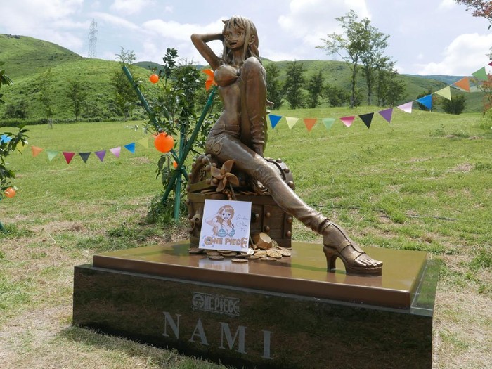 Patung Nami di Prefektur Kumamoto, Jepang