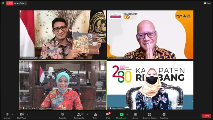 Peluncuran buku Memadukan Keberagaman; Dokumentasi Motif Modifikasi Batik Tulis Lasem.
