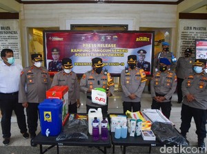 184 Kampung Tangguh Semeru di Banyuwangi Digelontor Alkes dan 55 Ton Beras