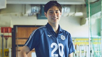 Ran Takahashi memperkuat tim nasional Jepang di Olimpiade Tokyo. Foto: dok Instagram/ran.volleyball0902