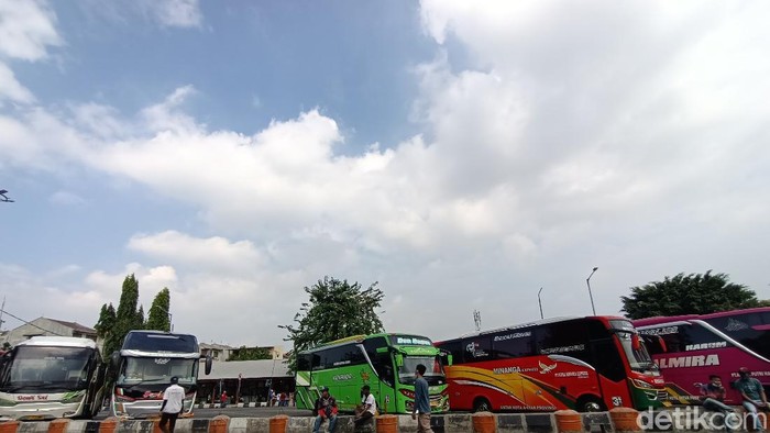Suasana di Terminal Kalideres Jakbar
