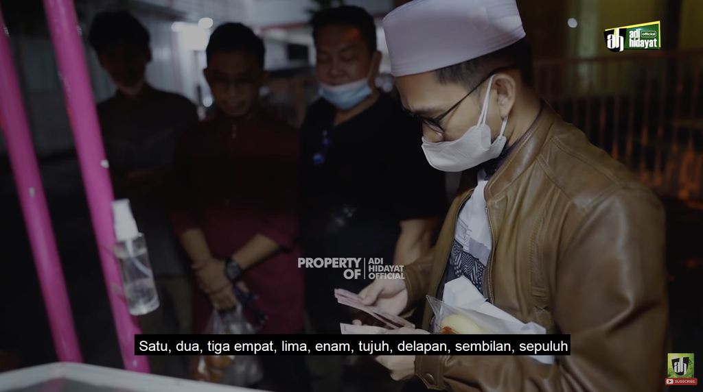 Viral Ustaz Adi Hidayat Nawar Roti, dari Harga Rp 86 Ribu Jadi Rp 1 Juta!