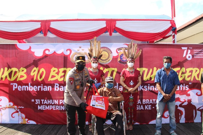 31 Tahun Mengabdi Jadi Polisi, IKDB 90 Gelar Bakti Sosial di Kalteng