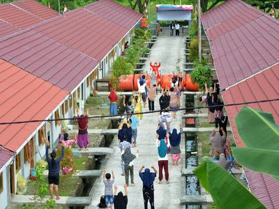 Meneropong Tempat Isolasi COVID-19 Perumahan Nelayan