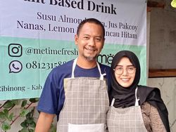 Berani Resign! Pasutri Ini Jual Minuman Sehat Beromzet Puluhan Juta