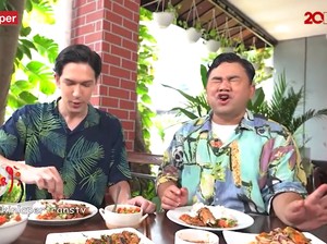 Bikin Laper! Dimas Beck Cicip Cakalang Garo Rica yang Pedas Nagih