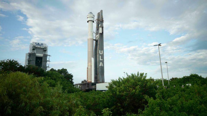 This NASA photo shows A United Launch Alliance Atlas V rocket with Boeing’s CST-100 Starliner spacecraft on top Joel (KOWSKY NASA/AFP/File)
