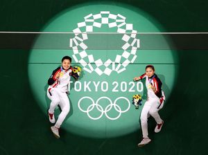 4 Catatan Spesial Greysia/Apriyani Usai Dapat Emas di Olimpiade Tokyo 2020