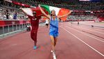 Ini Dua Atlet Lompat Tinggi yang Berbagi Emas di Olimpiade