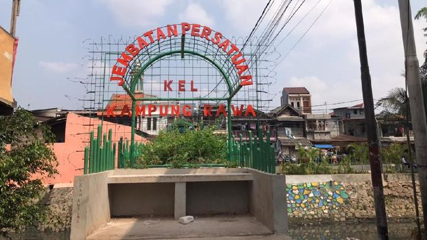 Jembatan Kota Paris Johar Baru Berubah Nama Jadi Jembatan Persatuan