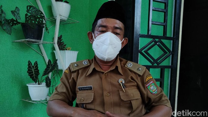 Kepala Desa Serdang, Guntur Gunawan. (Perdana Ramadhan/detikcom)