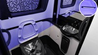 Dan tentunya tersedia juga fasilitas toilet yang sudah menjadi standar di bus-bus antar kota.Foto: Marcopolo