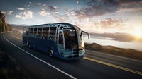 Marcopolo merupakan pemain utama di industri karoseri Brasil. Perusahaan pembuat bodi bus ini menguasai 51,6% pangsa pasar. Dan untuk menegaskan eksistensinya, Marcopolo memperkenalkan Generation 8 atau G8. Marcopolo G8 terdiri dari dua varian, high deck Viaggio dan double decker Paradiso. Foto: Marcopolo