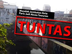 Before-After Taman Jembatan Kota Paris yang Dulu Jadi Akses Tawuran