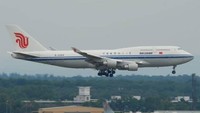 Presiden China Xi Jinping menggunakan Boeing 747-400 sebagai pesawat Kepresidenan. Dok. Paramountbussinesjets.