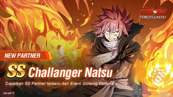 Partner Baru SS Challenger Natsu Hadir di Fairy Tail: Forces Unite!