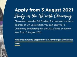 Pendaftaran Beasiswa Chevening Dibuka, Ini Syaratnya