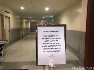Mal DKI Wajibkan Sertifikat Vaksin COVID-19, Kemenkes RI Angkat Bicara