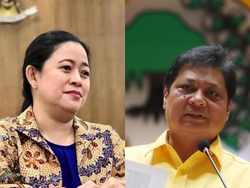 Puan Maharani dan Airlangga Hartarto