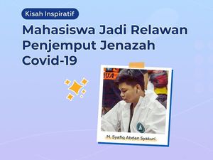 Salut! Mahasiswa Ini Putuskan Jadi Relawan Jenazah COVID-19