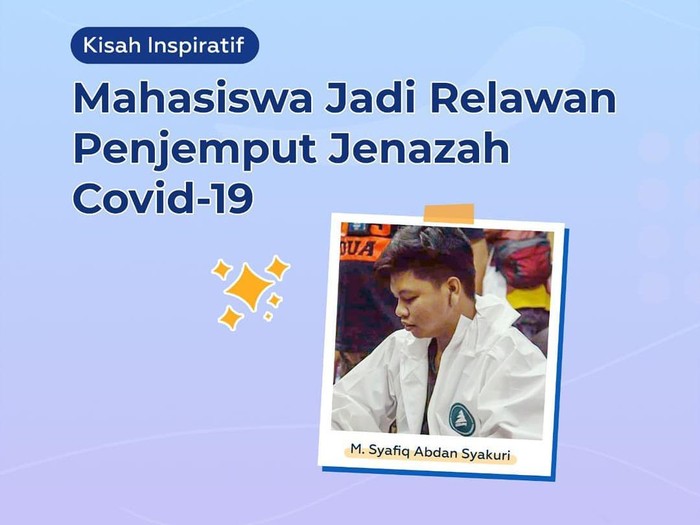 Salut! Mahasiswa Mercu Buana Ini Putuskan Jadi Relawan Jenazah COVID-19