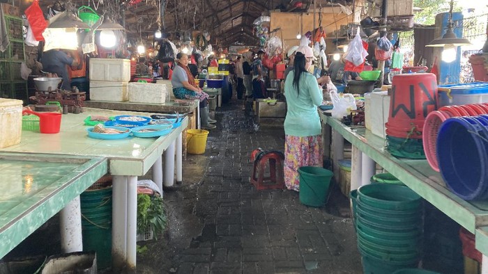 Situasi di Pasar Minggu, Jaksel, Selasa (3/8/2021)