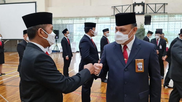 Sumpah Jabatan Penyelidik-Penyidik Lolos TWK,