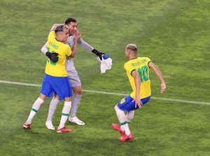 Olimpiade 2020: Brasil ke Final Usai Taklukkan Meksiko Lewat Adu Penalti