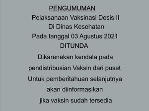 Stok Vaksin Sempat Kosong, Vaksinasi di Lamongan Langsung Dikebut