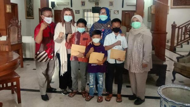 Vino mendapatkan bantuan dari Ketua DPR RI Puan Maharani